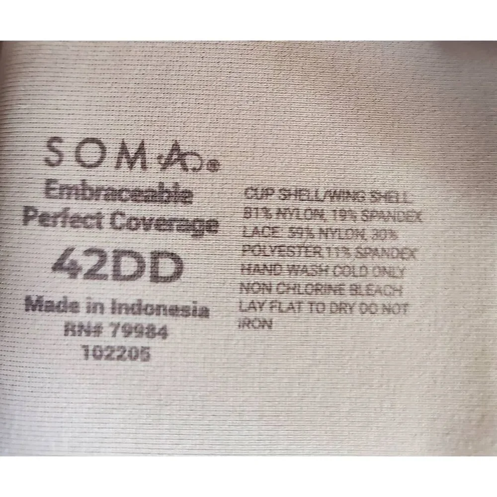 Soma 42DD bra
